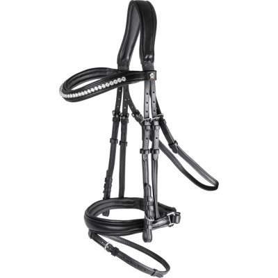 Waldhausen Uzdečka X Line Supersoft Joy černá – Zboží Dáma