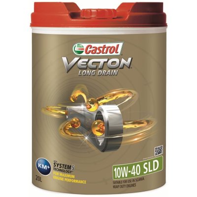 Castrol Vecton Long Drain 10W-40 E6/E9 20 l – Hledejceny.cz