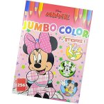 Disney Maxi omalovánky Jumbo Minnie mouse – Zboží Dáma