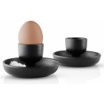 Nordic Kitchen kalíšek na vejce 11 cm černá kamenina, Eva Solo sada 2 ks – Zboží Dáma