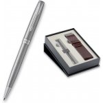 Parker Sada Parker Sonnet Stainless Steel CT + pouzdro GP 451586 – Zboží Živě