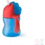 Avent hrníček s brčkem modrý 200 ml – Zboží Dáma