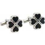 Gaira manžetové knoflíčky Čtyřlístky 32218 – Zboží Dáma