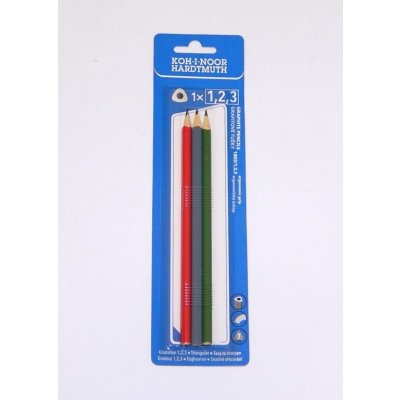 Koh i Noor sada tuzek grafitovych 3HR TR7 1802 1 2 3 – Zboží Živě
