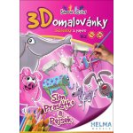 3D omalovánky Slon prasátko pes A4 138467 – Zboží Mobilmania