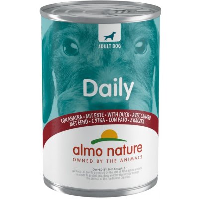 Almo Nature Daily Menu WET DOG s kachnou 400 g – Hledejceny.cz