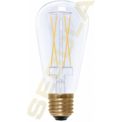 Segula 55298 LED rustika ST64 dlouhá vlákna čirá E27 5 W 35 W 400 Lm 2.200 K Čirá – Hledejceny.cz