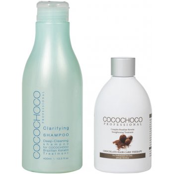 Cocochoco professional Brazilský Keratin 250 ml + čistící šampon 400 ml dárková sada