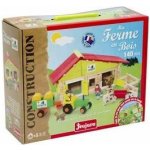 Jeujura Dřevěná stavebnice 140 ks Střední farma – Zboží Živě