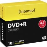 Intenso DVD+R 4,7GB 16x, slimbox, 10ks (4111652) – Hledejceny.cz