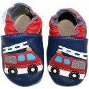 Dětské capáčky Babice kojenecké boty hasiči modré