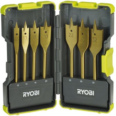 Ryobi RAK 07 SB - 7 ks sada plochých vrtáků