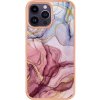 Pouzdro a kryt na mobilní telefon Apple PROTEMIO 86056 IMD MARBLE Ochranný pro Apple iPhone 16 Pro ROSE RED