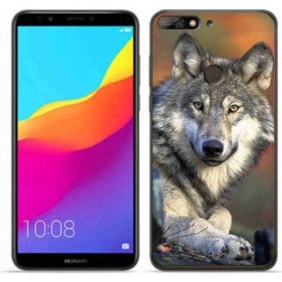 mmCase gelový kryt Huawei Y7 Prime (2018) - vlk – Zboží Živě