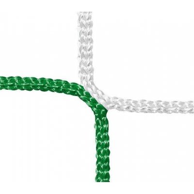 Berger HUCK Ochranná síť PP 4,0 mm, oko 100 mm, zelenobílé pruhy – Zboží Mobilmania