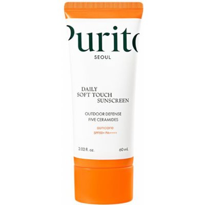 Purito Seoul - Daily Soft Touch Sunscreen SPF 50+ - Opalovací krém s ceramidy - 60 ml