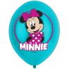 Balónek Latexové balonky Minnie Mouse barevný potisk 27 cm