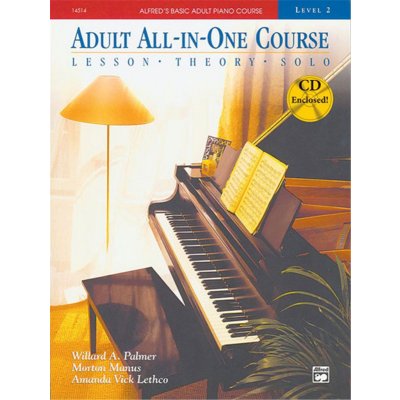 Alfred's Basic Adult All In One Course 2 - klavír + audio – Zbozi.Blesk.cz
