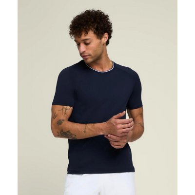 Wilson Pánské tričko Team Seamless Crew Classic Navy