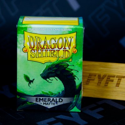 Dragon Shield Standard Sleeves EMERALD matte obaly 100 ks – Hledejceny.cz