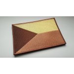 Vyšívaná vlajka na suchý zip Česká republika TA® 13 cm x 9 cm – Písková – Sleviste.cz