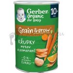 GERBER Organic křupky s mrkví a pomerančem 35 g – Zbozi.Blesk.cz