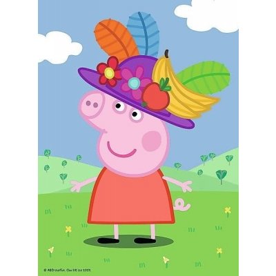 Trefl Mini miniMaxi Zábava s Peppou Pig/Peppa pig Typ: V klobouku 20 dílků – Zboží Mobilmania