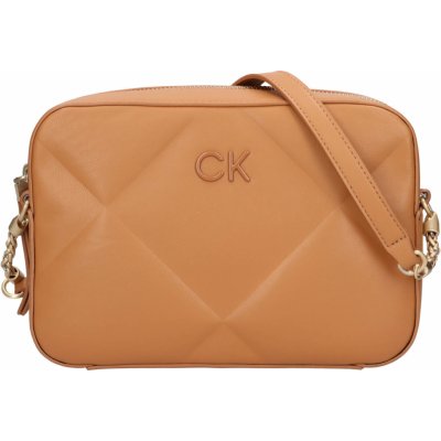 Calvin Klein dámská crossbody kabelka Quina hnědá