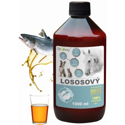 Dromy Lososový olej Premium 1000 ml – Zboží Mobilmania