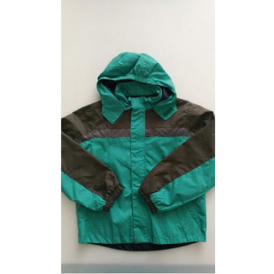 dětská šusťáková bunda s podšívkou frog Zeleno / šedá – Zboží Mobilmania