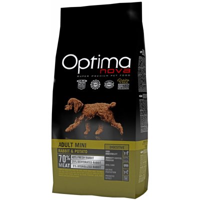 Optima Nova Dog Adult MINI Digestive Grain Free Rabbit 8 kg – Hledejceny.cz