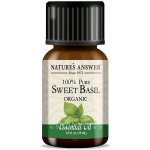 Nature's Answer vonný olej Bio Sweet basil 15 ml – Hledejceny.cz