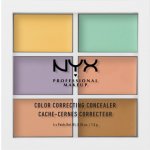 NYX Professional Makeup Color Correcting Concealer paletka 1,5 g – Zboží Dáma