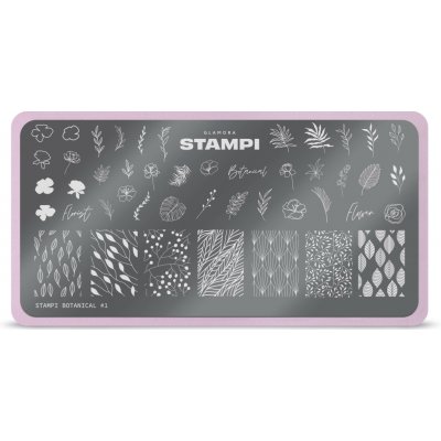 Glamora Stampi kovová destička BOTANICAL 1 – Zboží Dáma