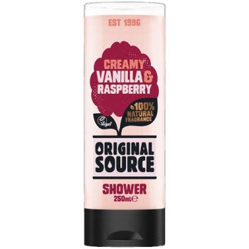 Original Source Malina a vanilkové mléko sprchový gel 250 ml