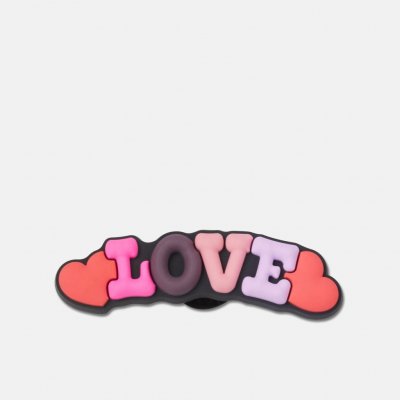 Odznáček Jibbitz – LOVE – Zbozi.Blesk.cz