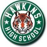 Pyramid International Placka Stranger Things - Hawkins High School – Zboží Dáma