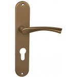 MP kování Tornado - S PZ 90 mm klika/klika Bronz elox – Hledejceny.cz