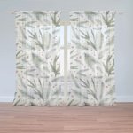 Sablio Záclony Vůně jehličí: 2ks 150x250cm – Hledejceny.cz