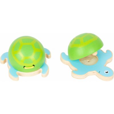 Small foot kastaněty mořští živočichové oranžová rybička – Hledejceny.cz