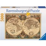 Ravensburger Historická mapa r.1630 5000 dílků – Zboží Dáma