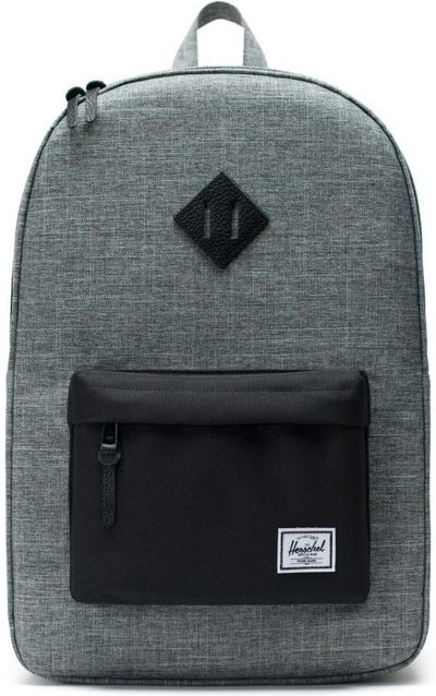 Herschel Heritage raven crosshatch black 21,5 l