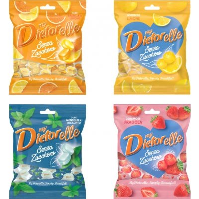 Gommose Dietorelle mix 4 příchutí 280 g – Zbozi.Blesk.cz