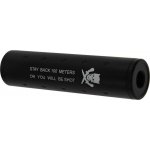 CYMA Stay back 130x30mm černý, závit 14mm L+P závit – Zboží Dáma