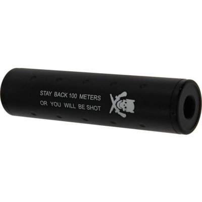 CYMA Stay back 130x30mm černý, závit 14mm L+P závit – Zboží Dáma