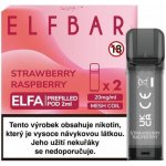 Elf Bar Elfa Strawberry Raspberry 20 mg 2Pack – Zboží Mobilmania