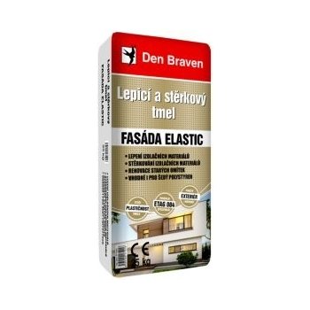 Den Braven lepící a stěrkový tmel FASÁDA ELASTIC 25 kg