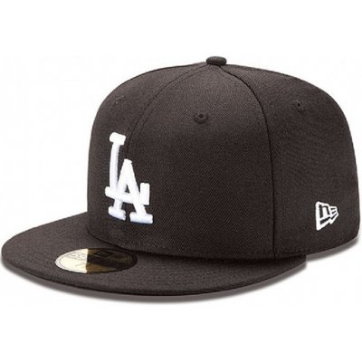 NEW ERA 5950 Mlb Basic Losdod 0035 Bla/Whi BLACK/WHIT – Zboží Mobilmania