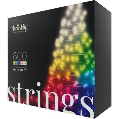 Twinkly Strings Special Edition chytré žárovky na stromeček 600 ks 48m kabel (TWS600SPP-BEU)