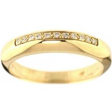 Zlatnictví Smaragd Briliantový prsten V60